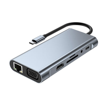 HyperDrive™ Adaptateur Type C Pour PC, Macbook, Tablette & Smartphone avec 11 Ports En 1