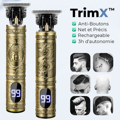 TrimX™ Tondeuse de Précision Rechargeable Anti Boutons d'Après Rasage